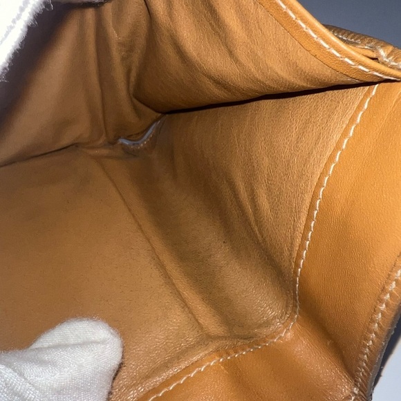 🤎GUCCI Vintage Interlocking G Micro GG Logo Canvas/Leather Bifold Wallet🤎 - Picture 15 of 15